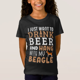 T-Shirt Beagle Papa Drôle Fête des pères Amoureux des chie