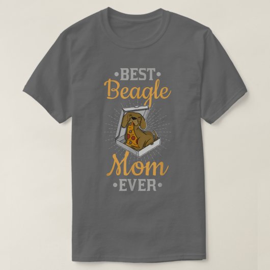 T-shirt Beagle Pizza Walk Chien Propriétaire Lover Puppy17 (Design devant)
