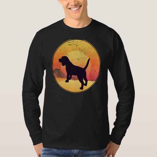 T-shirt Beagle Retro 3 (Devant)