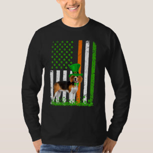 T-shirt Beagle Saint Patrick's Day Chiens Lover American F