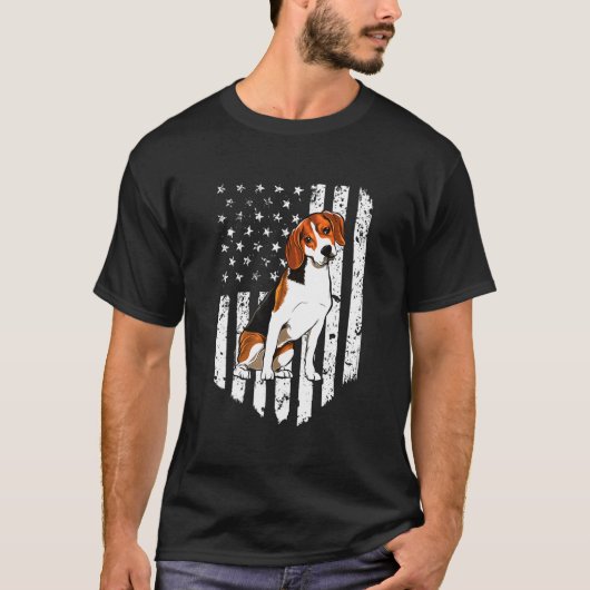 T-shirt Beagle Usa (Devant)
