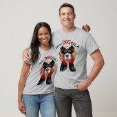 T-shirt Beagle Vampire Chien Drôle Halloween (Unisexe)