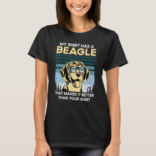T-shirt Beagle Whisperer Chien Chien Chien Chien Propriéta