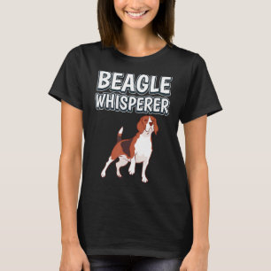T-shirt Beagle Whisperer Chien Propriétaire Devis Beagles