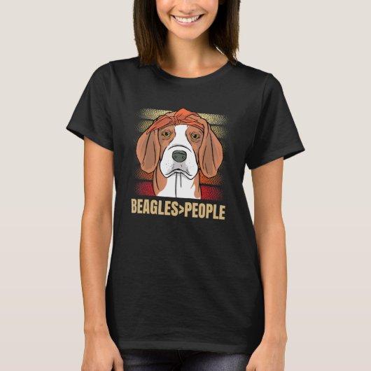 T-shirt Beagles  Chien Chien Chien Beagle (Devant)