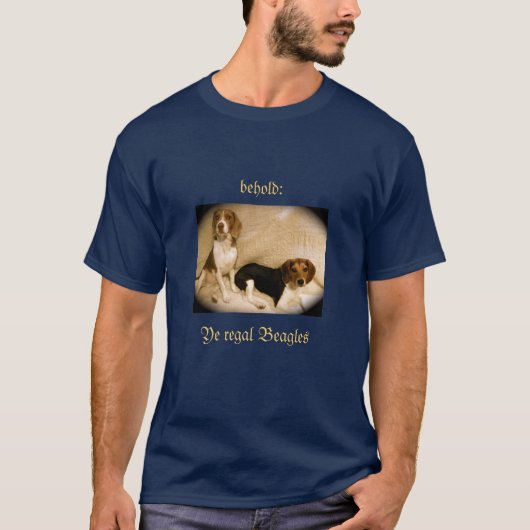 T-shirt Beagles majestueux (Devant)