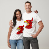 T-shirt Beak de la créature rouge d'oiseaux (Unisexe)