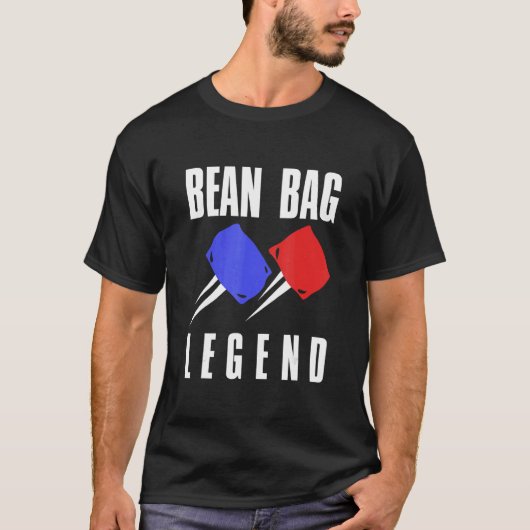 T-shirt Bean Bag Legend Cornhole (Devant)