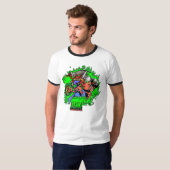 T-shirt BEAN! Héros Hommes (Devant entier)