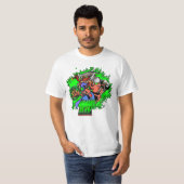 T-shirt BEAN! Héros Hommes (Devant entier)
