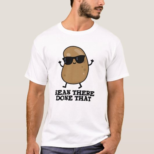 T-shirt Bean Là Fait Ce Drôle Bean Pun (Devant)