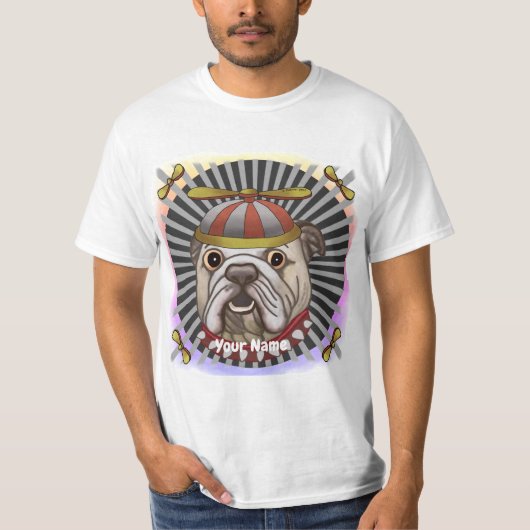 T-shirt Beanie Bulldog (Devant)