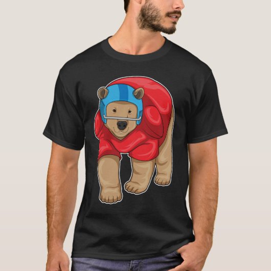T-shirt Bear American Football (Devant)