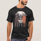 T-shirt Bear And Bull Stock Market Trader (Devant)