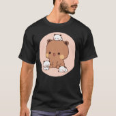 T-shirt Bear and Panda Bubu Dudu Balloon (Devant)