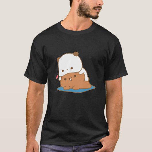 T-shirt Bear and Panda Bubu Dudu Balloon (Devant)