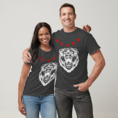 T-shirt Bear and stars Oversized (Unisexe)