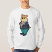 T-shirt Bear as Groom with Suit (Devant)
