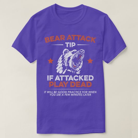 T-shirt Bear Attack (Design devant)