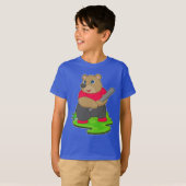 T-shirt Bear Baseball Batte (Devant entier)