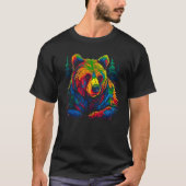 T-shirt Bear Black (Devant)