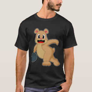 T-shirt Bear Bowling Bowling