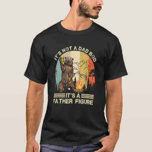 T-shirt Bear Camping Ce n'est pas un papa Bod C'est un pèr