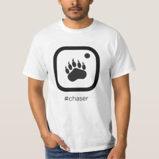 T-shirt Bear Chaser Bear Chaser Clean B&W