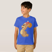 T-shirt Bear Christmas Basket (Devant entier)