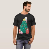 T-shirt Bear Gang À Noël (Devant entier)