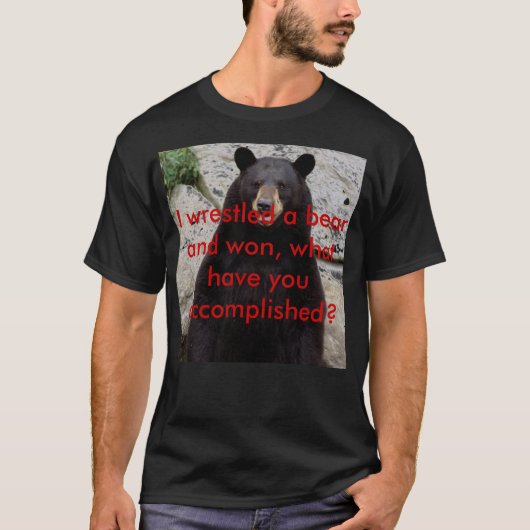 T-shirt Bear-Grandfather-Mtn-Tim-Floyd-779608, wrestl d'I… (Devant)