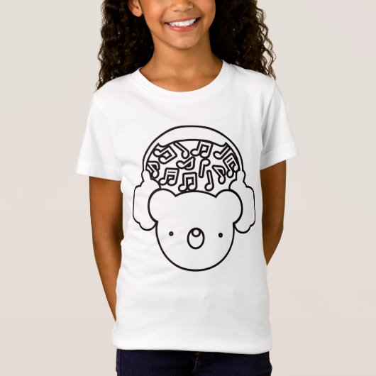 T-Shirt Bear_Headphones (Devant)