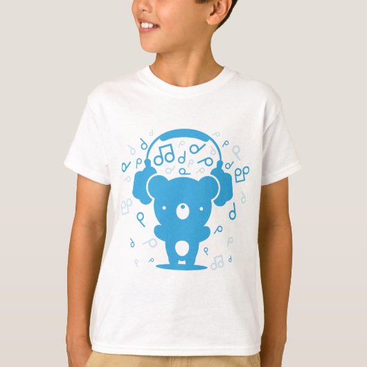 T-shirt Bear_Headphones (Devant)