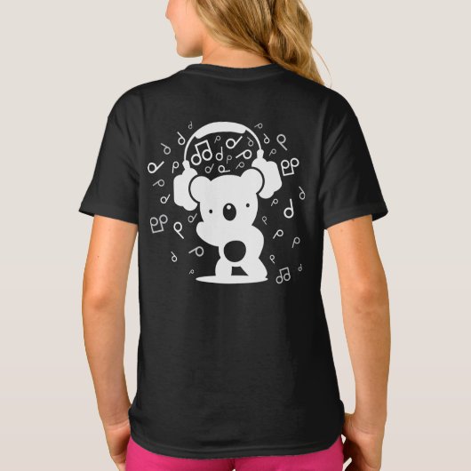 T-shirt Bear_Headphones (Dos)