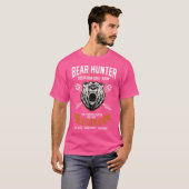 T-shirt Bear Hunter Noun Funny Définition (Devant entier)