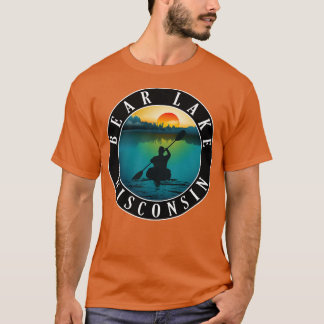 T-shirt Bear Lake Wisconsin Kayaking