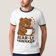 Bear-ly Awake Coffee Lover Design