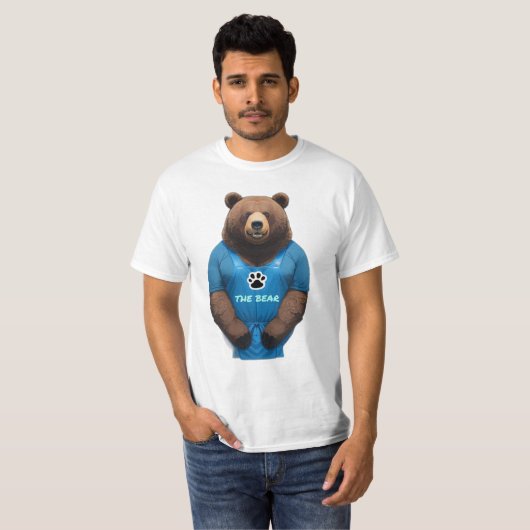 T-shirt Bear Man est maintenant dans sa nouvelle série (Devant entier)