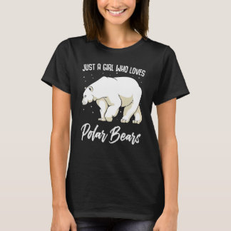 T-shirt Bear Polar Animal Arctic Biologist Biology Wil