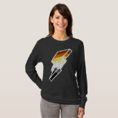 T-shirt Bear Pride Éclair boulon mignonne Parade Lgbtq (Devant entier)