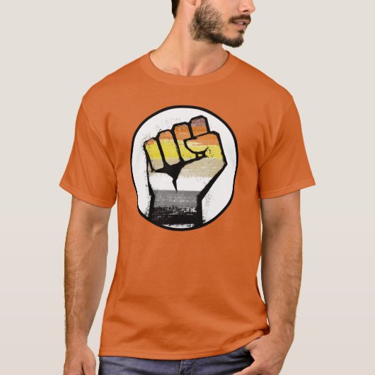 T-shirt Bear Pride Fist (Devant)
