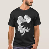 T-shirt Bear Shamrock St Patrick's Day Irish Clover Saint (Devant)