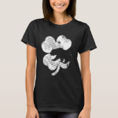 T-shirt Bear Shamrock St Patrick's Day Irish Clover Saint (Devant)