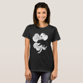 T-shirt Bear Shamrock St Patrick's Day Irish Clover Saint (Devant entier)