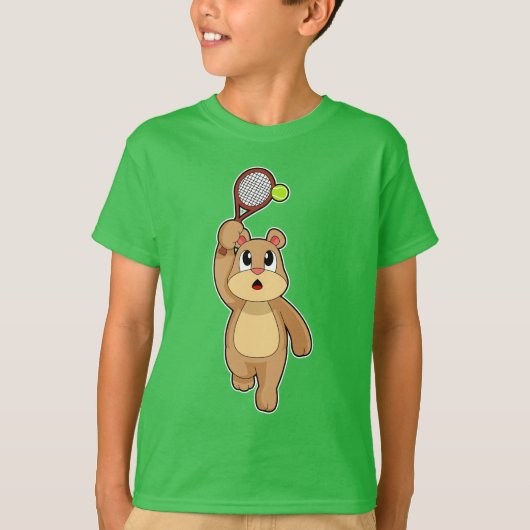 T-shirt Bear Tennis Tennis (Devant)