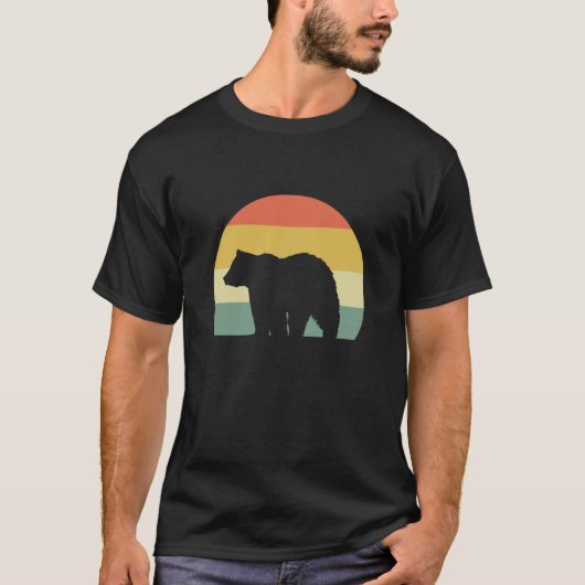 T-shirt Bear Walking Zoologist (Devant)