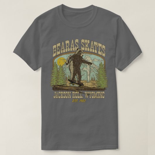 T-shirt Bearas Skates 1983 (Design devant)