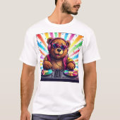 T-shirt Bearbie DJ (Devant)