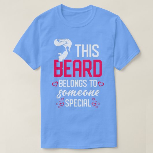 T-shirt Beard Beard Bearer Bande-cadeau 34 (Design devant)