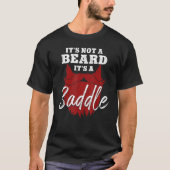 T-shirt Beard Bearded Man Ginger Beard Ce n'est pas une ba (Devant)